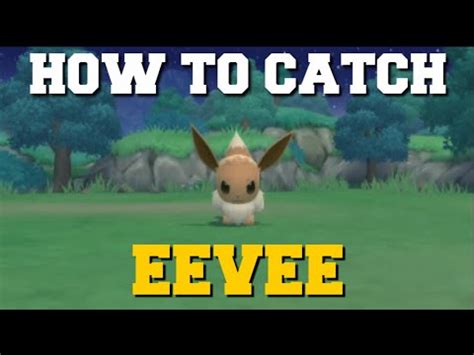 How to catch eevee in pokemon diamond
