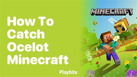 How to catch ocelot minecraft