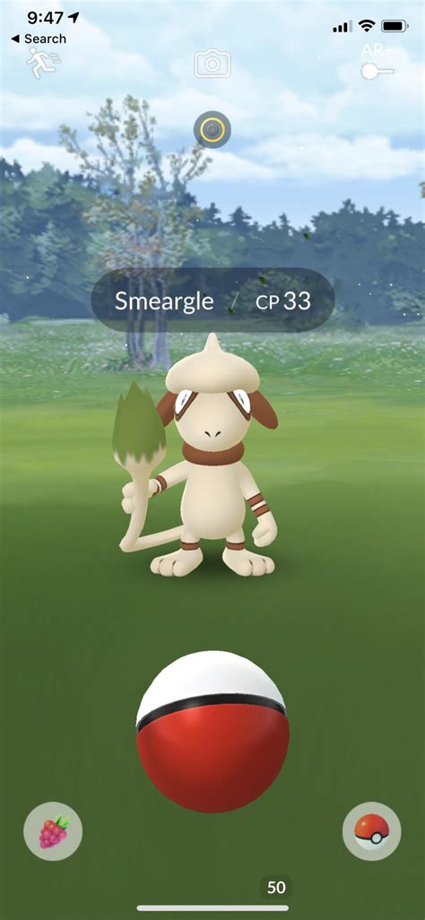 How to catch smeargle in pokemon go