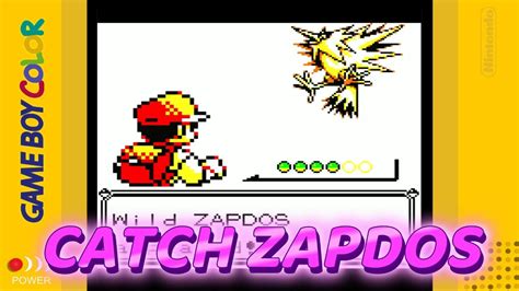 How to catch zapdos in pokemon yellow