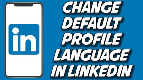 How to change Language of your LinkedIn Account YouTube