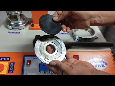 How to change Rubber Diaphragm in Bursting Strength Tester YouTube