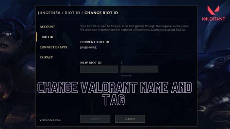 How to change Username in Valorant How to change riot ID in …