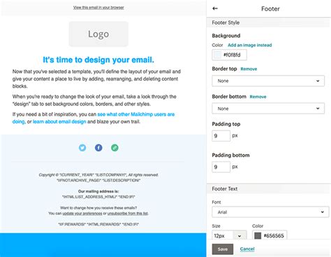 How to change a background image in a MailChimp email template Quora