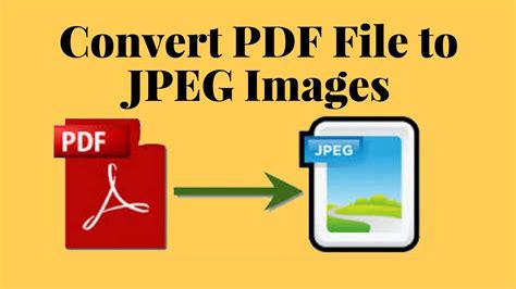  Our free PDF to JPG online converter is the simplest way to convert PDF to JPG. Nothing to download and to install, the whole process takes place online. We process your PDF documents and convert them to produce high quality JPG. Using an online service help you convert your PDF to JPG quickly, without the burden of installing additional ... . 