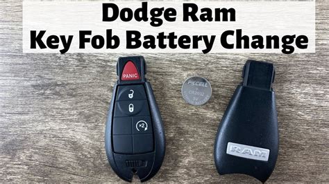 How to change battery in dodge key fob. If your Ram 2500-3500's key fob stops working, it may need a new battery. Learn how to replace it here.Transcript[music playing]No battery lasts forever, and... 