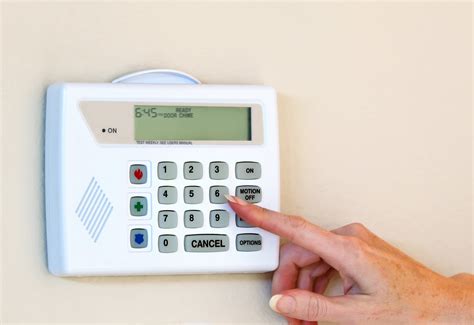 How to change battery in security system