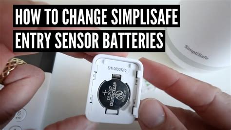 How to change battery in simplisafe door sensor. @rbpeop The Video Doorbell does have a small battery, but the USB port on the back does not charge it. It gets its charge from the wired doorbell it is connected to. Once the Video Doorbell is properly charged, the message you see about its battery level will go away. 