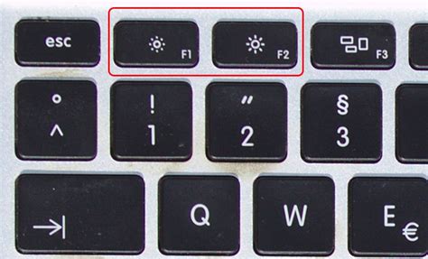 How to change brightness with keys win10