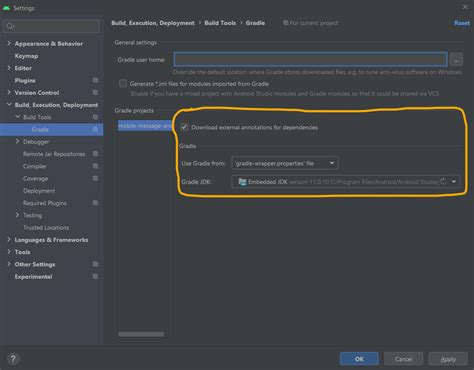 How to change build tools version in Android Studio