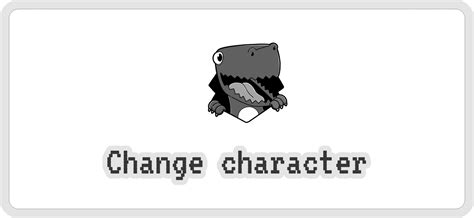 How to change characters Dinosaur Game