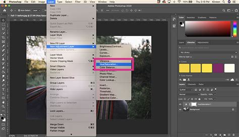 How to change color saturation in photoshop