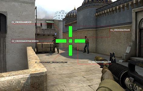 How to change csgo crosshair with code.  cl_crosshairstyle 5.  cl_crosshairs...