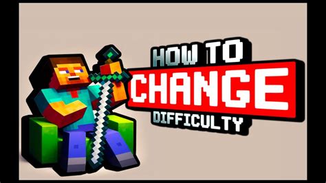 How to change difficulty in minecraft server