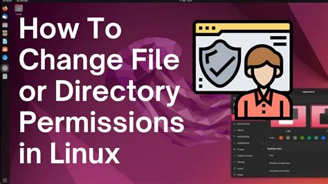 How to change directory permissions in linux