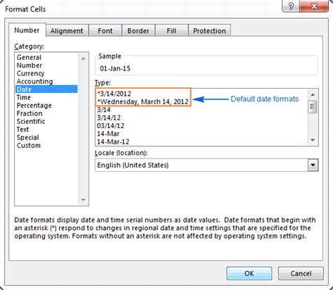 How to change dob format in excel