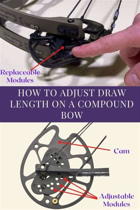 How to change draw length on a compound bow. Expert archer John Dudley talks about adjusting the draw length on a compound bow in this fifth installment of Nocked and Ready to Rock. He describes the importance of having the draw length precisely fit an individual archer for maximum accuracy.Then, Dudley walks through the steps for fine-tuning a bow's draw length. 
