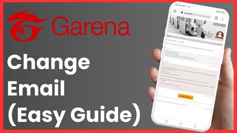 How to change email address in garena