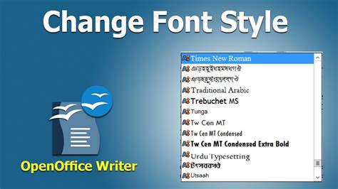 How to change font color in openoffice