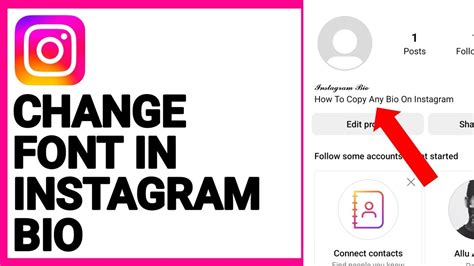 How to change font in Instagram bio YouTube