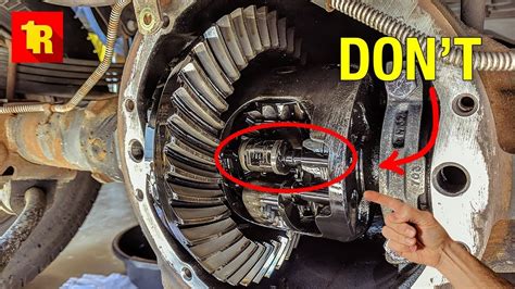 How to change gears in differential