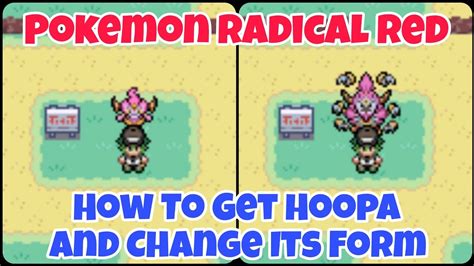 How to change hoopas forms in Project Pokemon YouTube