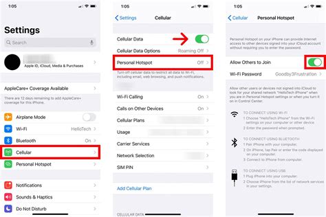 How to change iPhone hotspot name and password Splaitor