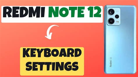 How to change keyboard settings in redmi