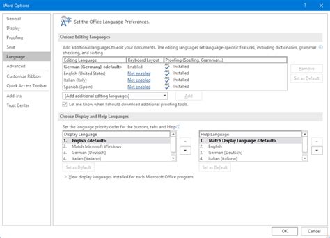 How to change language in Microsoft Word a stepbystep guide IONOS CA