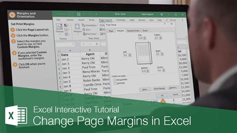 How to change margins in excel