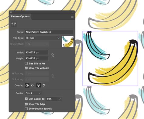 How to change pattern scale in illustrator