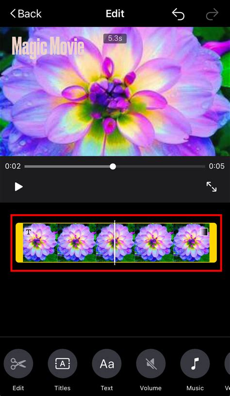 How to change picture duration in imovie