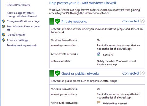 How to change powershell settings.  Different Networks: Firewall settings can be differ...