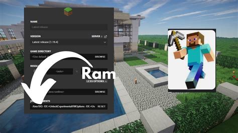 How to change ram on minecraft