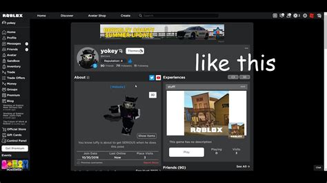 How to change roblox profile picture hgwild