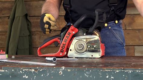 How to change saw blade Remington chainsaw - YouTube