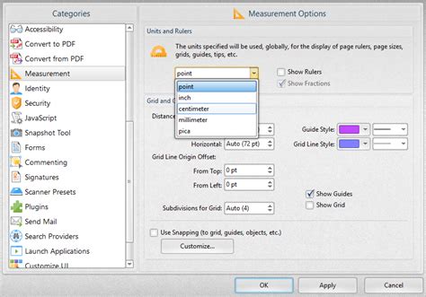 How to change scale in pdf