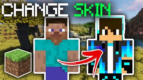 How to change skin in minecraft pc
