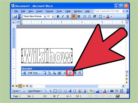 How to change text orientation in word