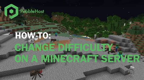 How to change the difficulty in minecraft
