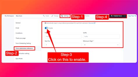 How to change the number of form submissions allowed