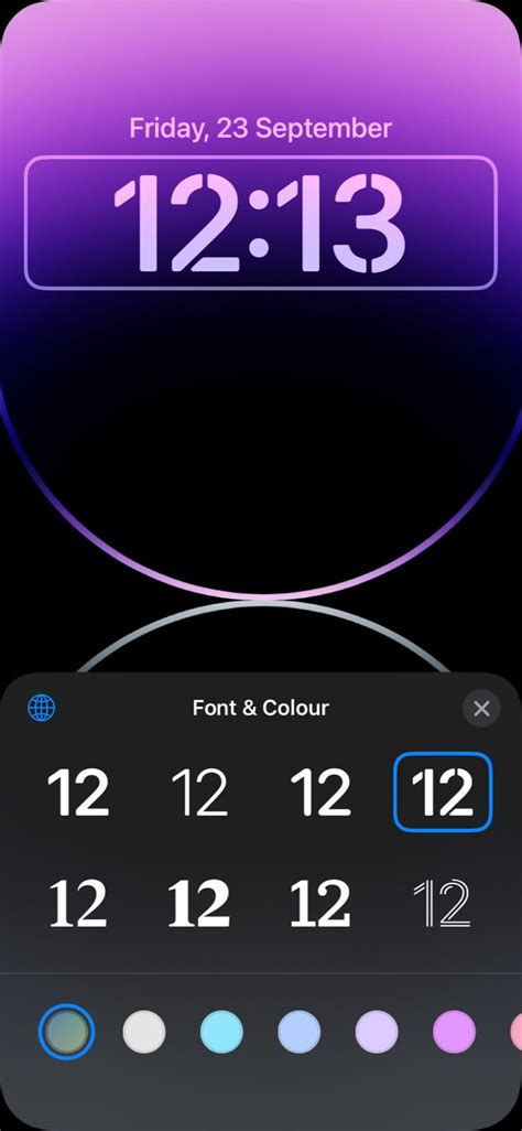 How to change the time font on your iOS 16 lock screen Digital Trend