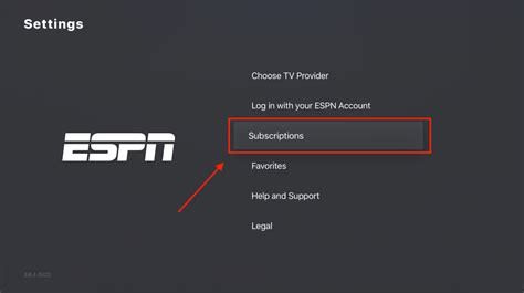 How to change tv provider on espn app. Add your cable or satellite service to the Apple TV app. Single sign-on provides immediate access to all the supported video apps in your subscription package. Go to Settings > TV Provider. Choose your TV provider, then sign in with your provider credentials. If your TV provider isn’t listed, sign in directly from the app you want to use. 