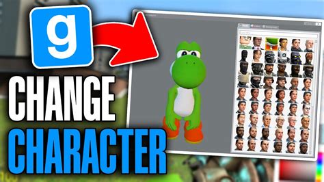 How to change your character in gmod