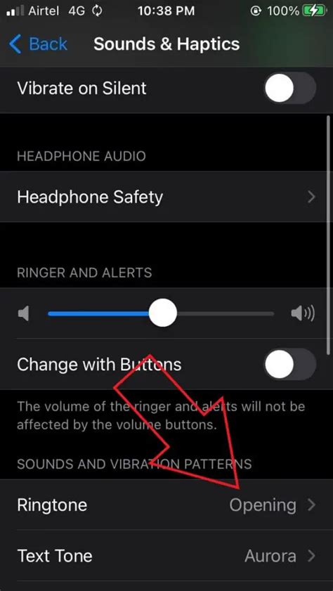 Go to Settings > Sounds & Haptics on your iPhone. On the S