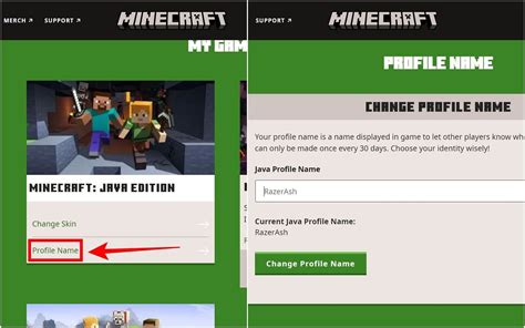 How to change your username in Minecraft 1 19 update