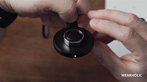The Oura Ring Gen3 Charger is the only way to charge yo
