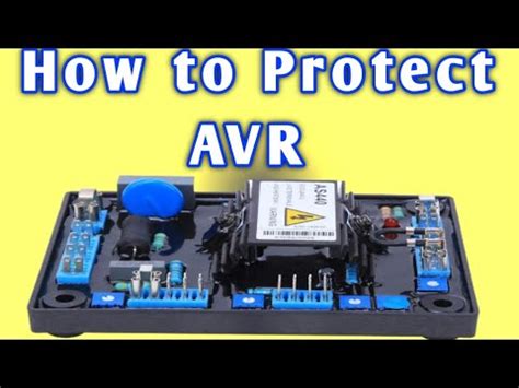 How to check Generator AVR is faulty or not YouTube