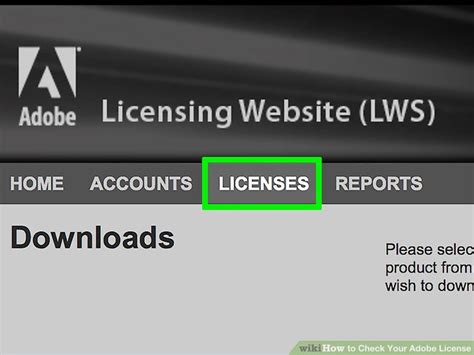 How to check adobe license status. .  ...
