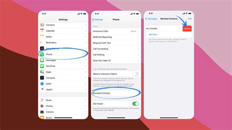 How to check blocked contacts in iphone